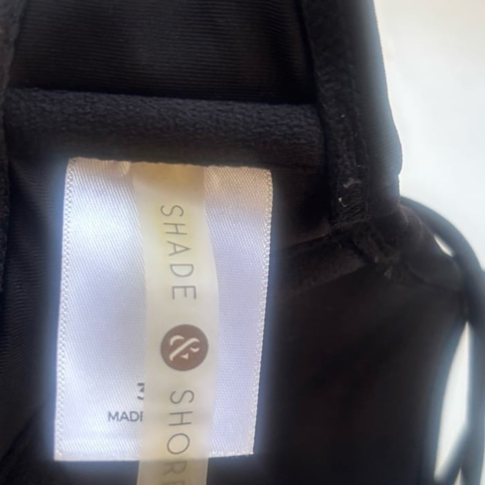 Shade & Shore Black Bikini top size 34B - Picture 4 of 7